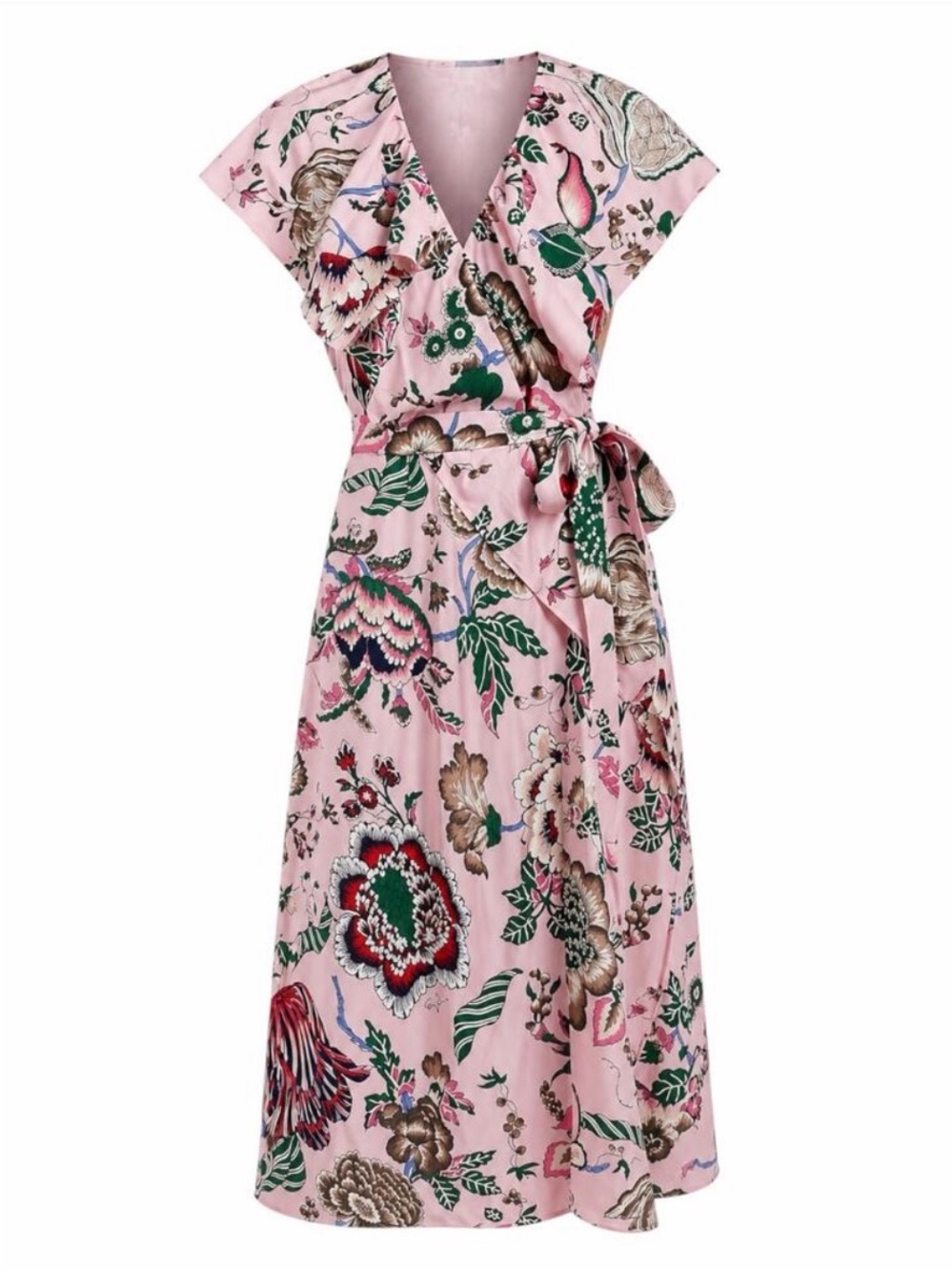 Tory Burch Wrap Midi Dress - size 2